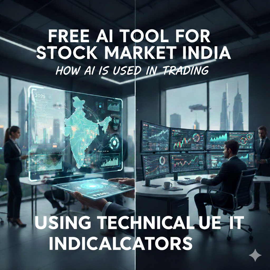 A free ai tool for stock market india often uses technical indicators to convert raw chart data into clear conditions like “trend up,” “momentum strong,” or “overbought/oversold.” Instead of manually checking indicators on many charts, a free ai tool for stock market india scans thousands of indicator combinations quickly and shows a shortlist.