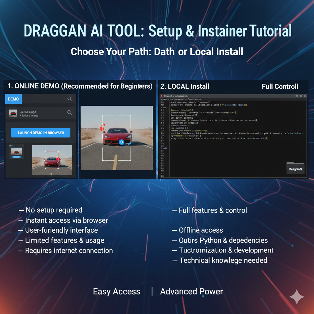 If you’re new, start with a draggan ai tool demo first because a demo lets you learn the point-and-drag workflow in minutes without dealing with setup errors.